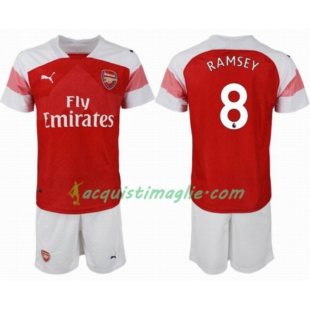 Divisa di Calcio Arsenal RAMSEY 8 Bambino Prima 2018/2019